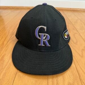 Colorado Rockies New Era 59FIFTY‎ World Series 2007 MLB Baseball Cap Hat 7 3/8